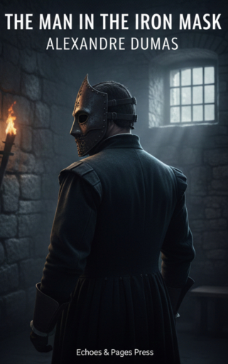 Portada del libro «The Man in the Iron Mask», de Alexandre Dumas