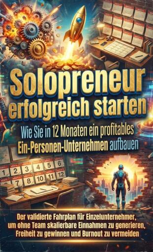 Solopreneur erfolgreich starten: Wie Sie in 12 Monaten ein profitables Ein-Personen-Unternehmen aufbauen