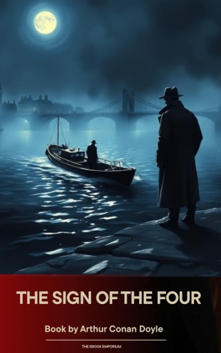 Portada del libro «The Sign of the Four», de Arthur Conan Doyle