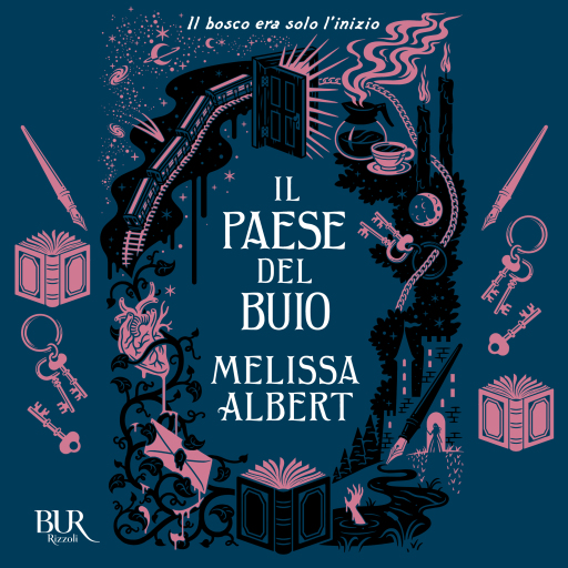 Portada del audiolibro «Il paese del buio», de Melissa Albert