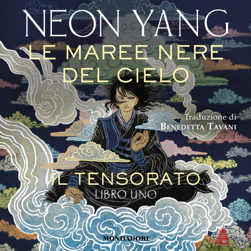 Portada del audiolibro «Le maree nere del cielo», de Neon Yang