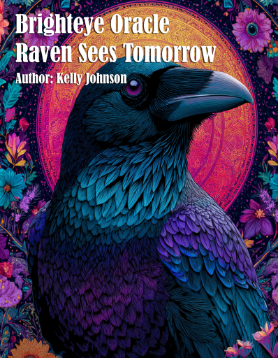 Portada del libro «Brighteye Oracle Raven Sees Tomorrow», de Kelly Johnson