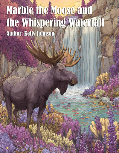 Marble the Moose and the Whispering Waterfall