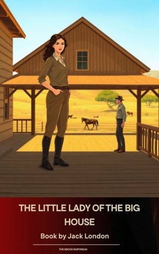 Portada del libro «The Little Lady of the Big House», de Jack London