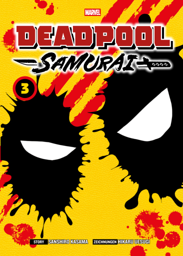 Portada del libro «Deadpool Samurai - Band 3», de Sanshiro Kasama