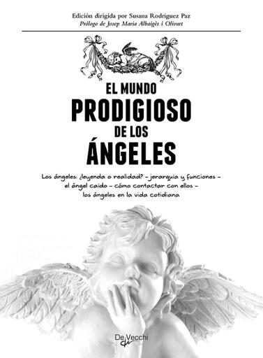 Portada del libro «El mundo prodigioso de los ángeles», de Susana Rodríguez