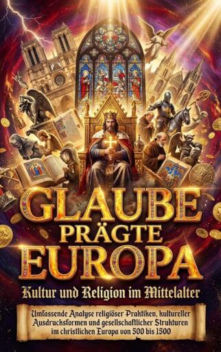 Portada del libro «Glaube prägte Europa: Kultur und Religion im Mittelalter», de Nele Krause