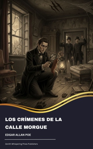 Portada del libro «Los Crímenes de la calle Morgue», de Edgar Allan Poe