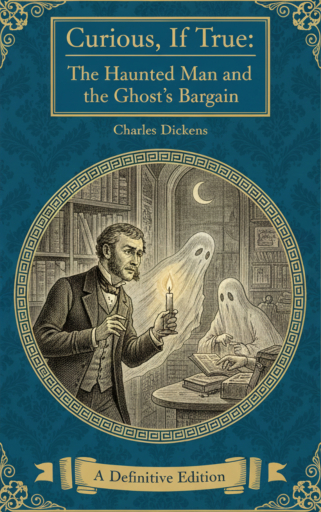 Portada del libro «The Haunted Man and the Ghost's Bargain», de Charles Dickens