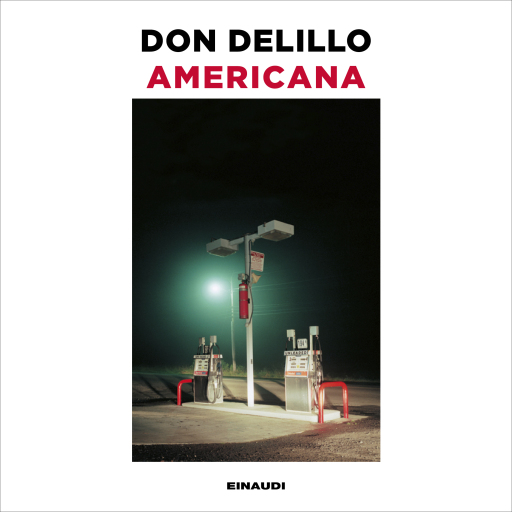 Portada del audiolibro «Americana», de Don DeLillo
