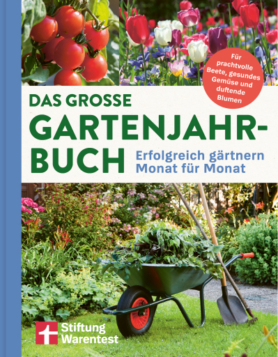 Das große Gartenjahr-Buch - Ratgeber für Gartenarbeit, Gartenbuch für das ganze Jahr