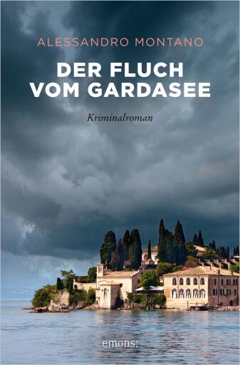 Portada del libro «Der Fluch vom Gardasee», de Alessandro Montano