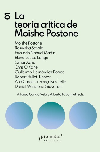 La teoría crítica de Moishe Postone