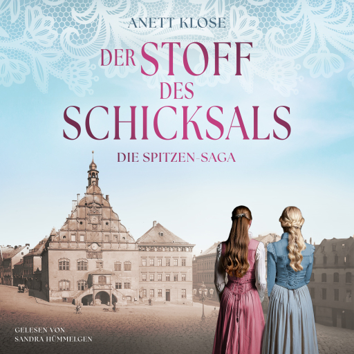 Portada del audiolibro «Der Stoff des Schicksals», de Anett Klose