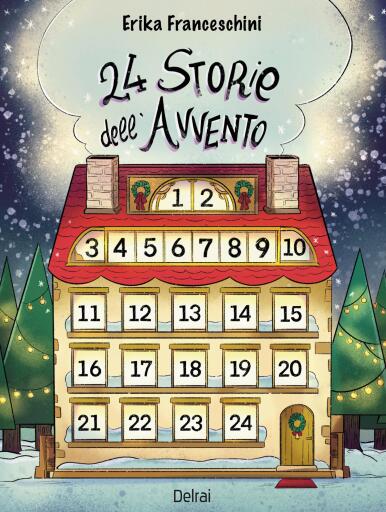 Portada del libro «24 storie dell'Avvento», de Erika Franceschini
