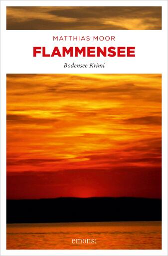 Portada del libro «Flammensee», de Matthias Moor