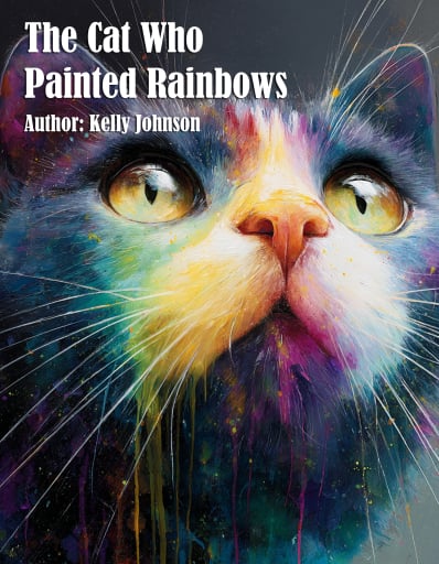 Portada del libro «The Cat Who Painted Rainbows»