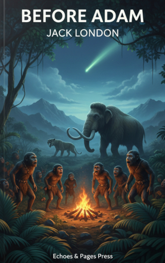 Portada del libro «Before Adam», de Jack London