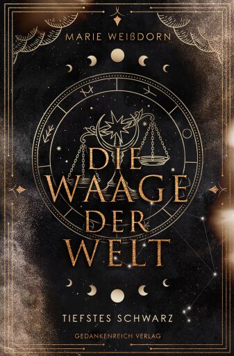 Portada del libro «Die Waage der Welt», de Marie Weißdorn