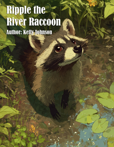 Portada del libro «Ripple the River Raccoon», de Kelly Johnson