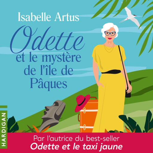 Portada del audiolibro «Odette et le mystère de l'île de Pâques», de Isabelle Artus