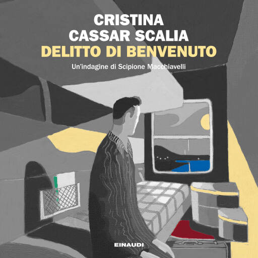 Portada del audiolibro «Delitto di benvenuto», de Cassar Scalia Cristina