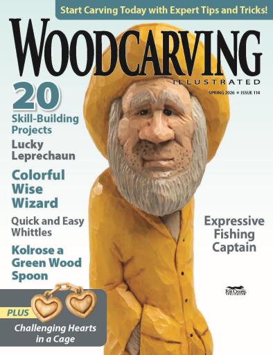 Woodcarving Illustrated Issue 114 Spring 2026