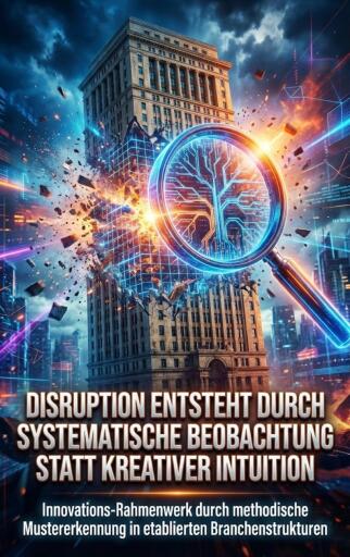 Disruption Entsteht durch Systematische Beobachtung statt Kreativer Intuition