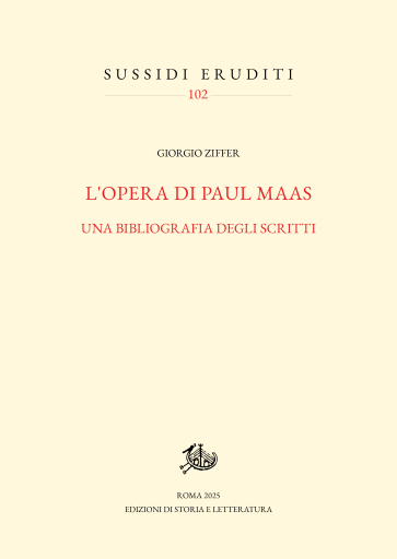 L'opera di Paul Maas