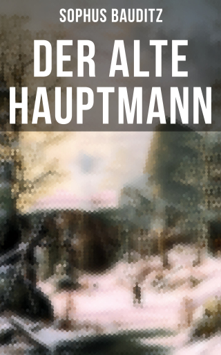 Portada del libro «Der alte Hauptmann», de Sophus Bauditz