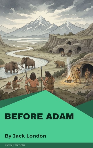 Portada del libro «Before Adam», de Jack London