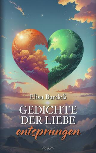 Portada del libro «Gedichte der Liebe entsprungen», de Elisa Bardeß