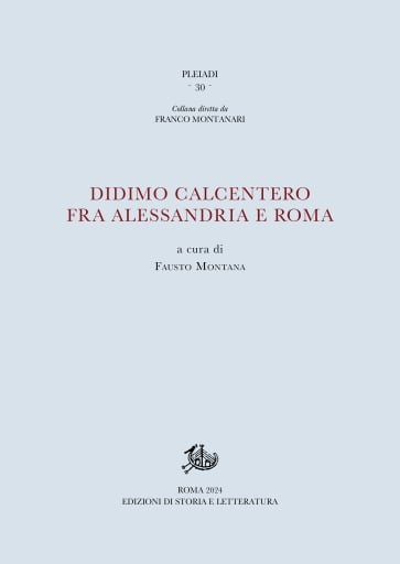 Didimo Calcentero fra Alessandria e Roma