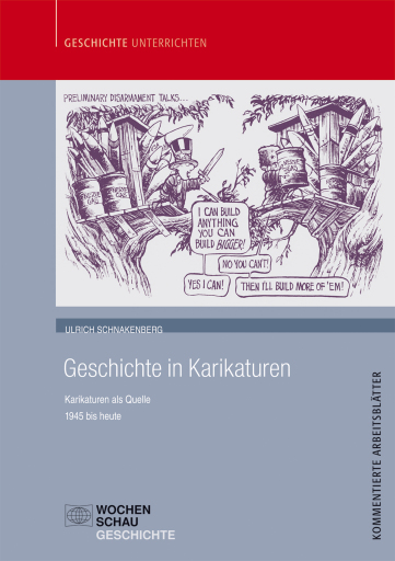 Portada del libro «Geschichte in Karikaturen», de Ulrich Schnakenberg