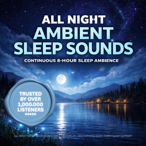 All Night Ambient Sleep Sounds | Continuous 8-Hour Sleep Ambience for Deep Sleep & Relaxation