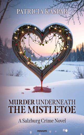 Portada del libro «Murder Underneath the Mistletoe», de Patricia Kaspar