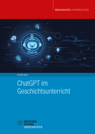 Portada del libro «ChatGPT im Geschichtsunterricht», de Oliver Held