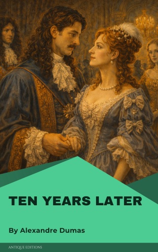 Portada del libro «Ten Years Later», de Alexandre Dumas