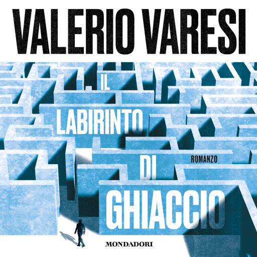 Portada del audiolibro «Il labirinto di ghiaccio», de Valerio Varesi