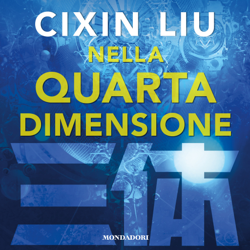 Portada del audiolibro «Nella quarta dimensione», de Cixin Liu