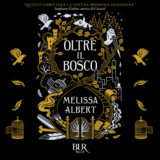 Portada del audiolibro «Oltre il bosco», de Melissa Albert