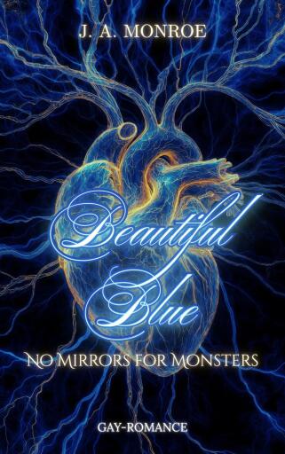 Portada del libro «Beautiful Blue», de J. A. Monroe