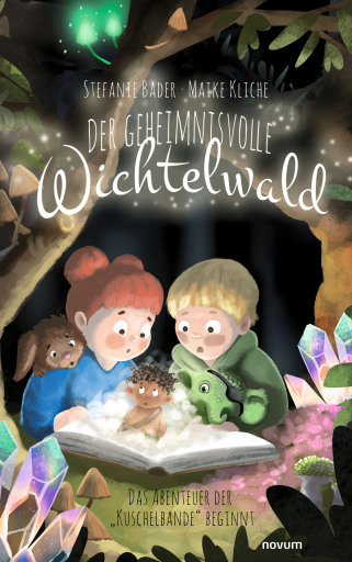 Portada del libro «Der geheimnisvolle Wichtelwald», de Stefanie Bader