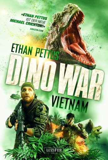 Portada del libro «DINO WAR: VIETNAM», de Ethan Pettus