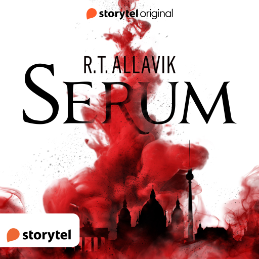 Portada del audiolibro «Serum», de R. T. Allavik