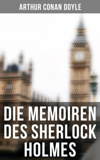 Portada del libro «Die Memoiren des Sherlock Holmes»