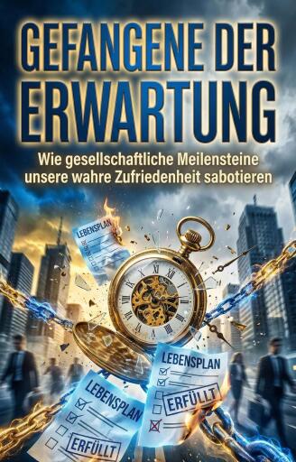 Portada del libro «Gefangene der Erwartung», de Lukas Mertens