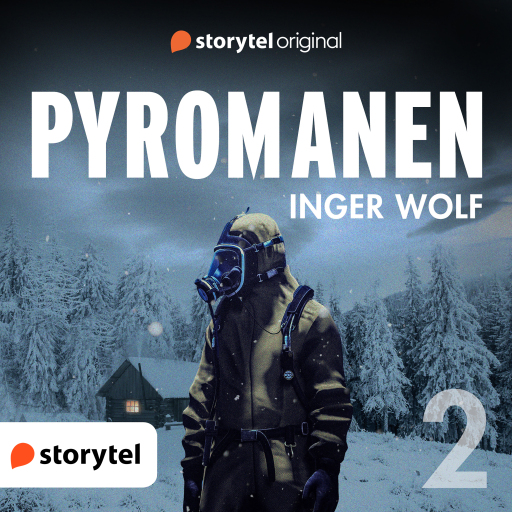 Portada del audiolibro «Pyromanen – Gift», de Inger Wolf