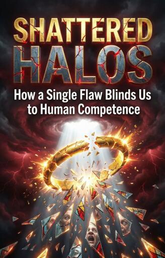 Portada del libro «Shattered Halos», de Arthur Hemlock