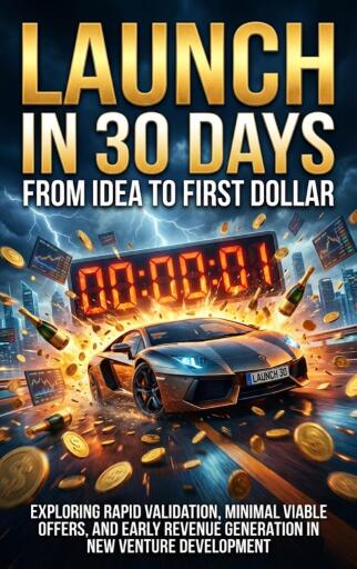 Launch in 30 Days: From Idea to First Dollar